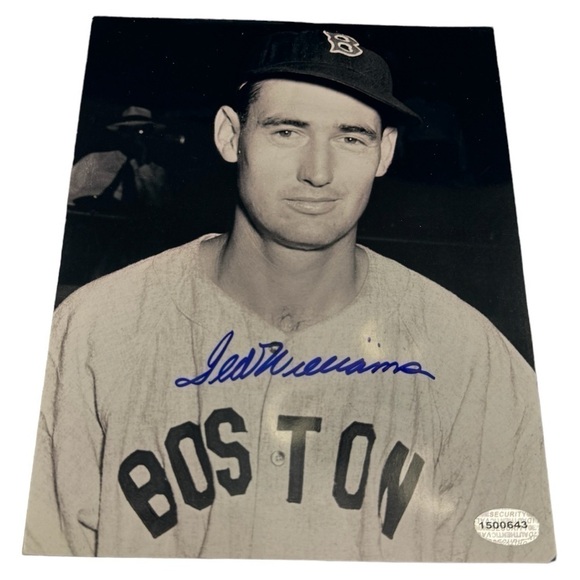 Boston Red Sox Ted Williams autographed photo​ - Picture 1 of 1